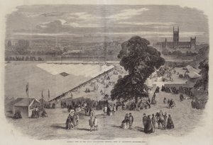Visão geral do show da Royal Agricultural Society em Canterbury